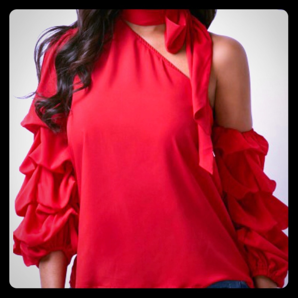 Never been used off the shoulder blouse